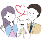 スタッフのイラスト