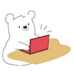 ブーケのマスコットイラスト