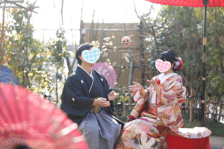 結婚式前撮り写真