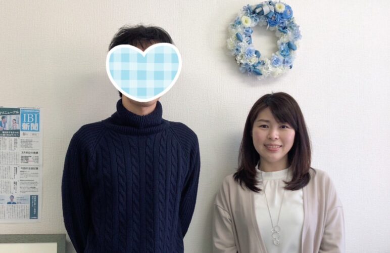 成婚男性会員とカウンセラー