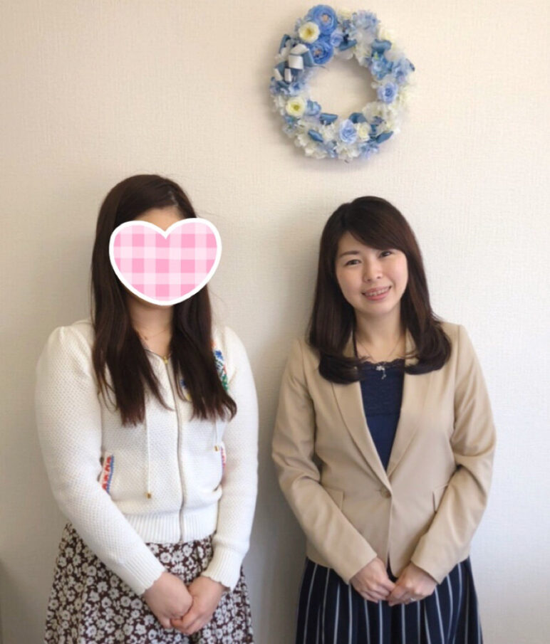 成婚者と女性カウンセラー