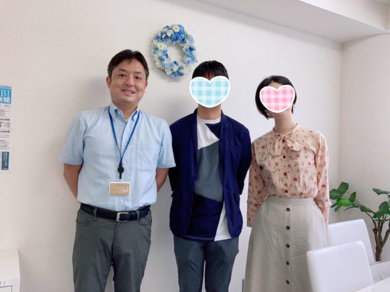 ご成婚カップルと男性カウンセラー